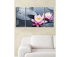 Asir Group LLC 228Â cla3622Â Clock Art, Decorativ Canvas Orologio da Parete