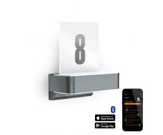 Steinel - Lampada per esterni L 800 LED iHF, Alluminio, Anthrazit 12.5W 230V