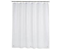 AmazonBasics - Tenda da doccia in polietilene vinil acetato pesante, glaciale, 183 x 200 cm