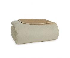 Biancaluna Trapuntino copriletto Indicolor Bicolore - Dimensione Varie S447 Matrimoniale Panna