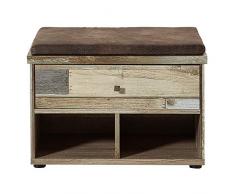 Stella Trading - Cassettiera con Cuscino, in Legno