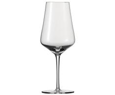 Schott Zwiesel 7544270 Sottile Scatola di 6 Bicchieri, con Piedini, con Cristallo Trasparente, Cristallo, Trasparente, 8,85x8,85x22,8 cm