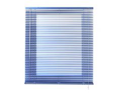 Estores Collection Tenda a Rullo Venetian Blu 135 x 250 cm