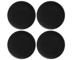 Maxwell Williams Caviar Speckle - Piatti piani, Porcellana, Nero , 26,5 cm