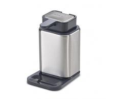 Joseph Joseph Soap Pump Dispenser Sapone, Acciaio, Grigio, 7.9 x 10.6 x 14.5 cm
