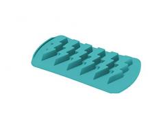 HappyFlex HF05633 Ghiaccioflash Formaghiaccio, Silicone, Blue, 30x17.5x2.3 cm