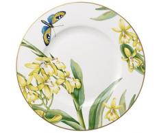 Villeroy & Boch Amazonia Anmut Piatto Dessert, 22 cm, Porcellana Bone China, Multicolore, 22.5x22.6x7.6000000000000005 cm