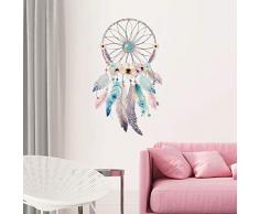 Adesivo Boheme| Stickers Cattura Sogni - Decorazione murale camere e soggiorni - 60 x 35 cm