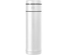 Emsa 515288 Mobility Slim Bicchiere Termico, Acciaio, Bianco, 0,32 l