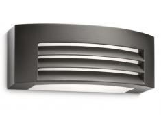 Philips Lighting Fragrance Lampada da Parete da Esterno, Rettangolare Up & Down, Alluminio, Antracite, Max 24 W