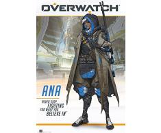 GB eye LtdÂ âÂ GB Eye, Overwatch, ANA, Maxi Poster 61Â x 91.5Â cm, Legno, Diversi, 65Â x 3.5Â x 3.5Â cm