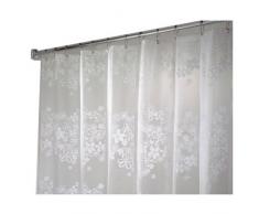 InterDesign 27180EU Fiore Tenda Doccia, Plastica, Bianco