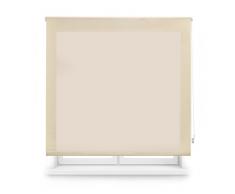 Blindercor, Ara, Tenda a Rullo Traslucida Tinta Unita, Beige, 100x175 cm (larghezza x altezza)