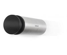 blomus - Fermaporta in Acciaio Inox/plastica, Montaggio a Parete, 8 cm