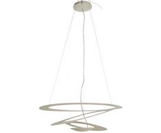 Artemide Pirce Led Sospensione 3000Â°K, incandescente, acrilico, bianco