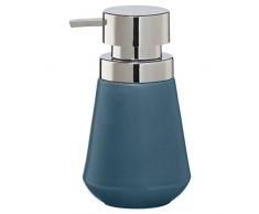 Sealskin Conical Dispenser per Sapone Liquido, Porcellana, Blu, 16,5 x 10 x 10 cm