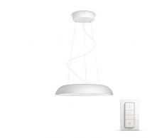 Philips Lighting Hue Amaze Lampada a Sospensione Smart, LED Integrato, 39 W, Bianca, con Telecomando Hue Dimmer Switch Incluso, 43.4 X 43.4 X 140 Cm