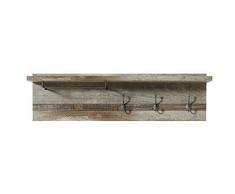 Stella Trading, Appendiabiti in Legno, legname Riciclato