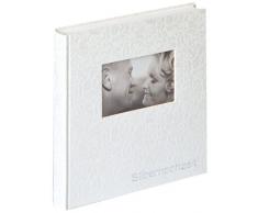 Walther, Album portafoto musicale Nozze dArgento, 28 x 30,5 cm, 60 pagine, Bianco
