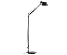 Artemide Tolomeo Lampada da Lettura, E27, 70 W, Nero
