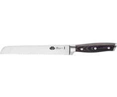 Ballarini Trebbia Coltello da Pane, Inox, Legno/Acciaio Inossidabile
