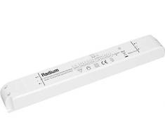 Radium - Faretto LED da soffitto, 5 W, 430 lumen, 4000 K, IP20, in plastica, colore: Bianco