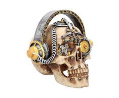 Nemesis Now Techno Talk - Statuetta Grande, 21 cm, 23 cm, Colore: Marrone