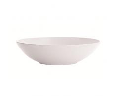ZAK Designs 1313-1586 BBQ - Piatto Fondo 21 cm, Colore: Bianco
