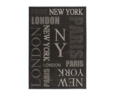 Lalee Teppiche OHG Finca 511 - Tappeto Colore: Grafite Altro Modello 60 x 110 cm Grafite