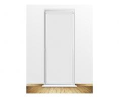 Soleil docre Tenda in Voile per Porta Finestra 90x200 cm Dolly Bianco