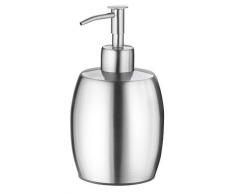 AMARE - Dispenser per Sapone in Acciaio Inox, con Stampa Anti-Dito