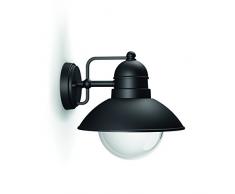 Philips Lighting Lampada da Parete Hoverfly, per Esterno E27, 60 W, Nero