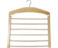 Neusu 6 grucce per Pantaloni, Legno di Loto, 6 Rung