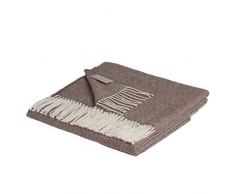 LANEROSSI Plaid Valeria, misto cotone, 130x170 cm, Beige