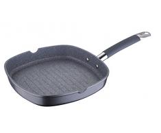 BERGNER Bistecchiera Q1492 28 cm Grigio