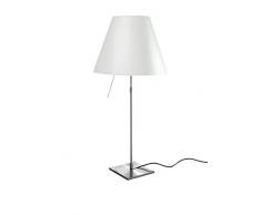 Luceplan Costanza D13 C Lampada Da Tavolo, Alluminio