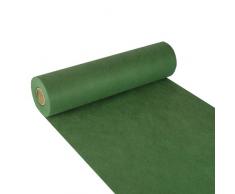 Papstar Runner da Tavolo, Tessuto Non Tessuto, Verde Scuro, 41 x 10 x 10 cm