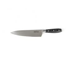 Rustler RS-0906 Coltello da Chef in Damasco, Acciaio, Black, Chefmesser
