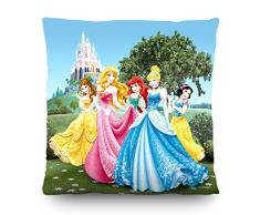AG Design CND 3106Â delle Principesse Disney, Cuscino, 45Â x 45Â cmÂ âÂ Parte 1, Poliestere, colorato, 45Â x 45Â cm