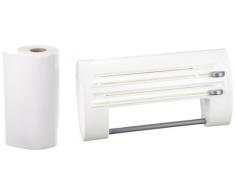 Emsa 500803, Superline Portarotoli triplo, colore: Bianco