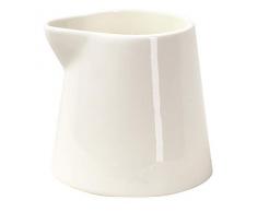 Dajar 61228- Latte Brocca, Porcellana, Bianco, 10Â x 10Â x 8Â cm, 130 ml