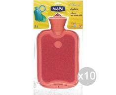 Glooke Selected Set 10 Borsa Acqua Calda Mapa Lt 2 Gomma Cura della Persona, Multicolore, Unica