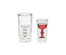 Bitossi Home BHV12591 Set 2 Bicchieri Doppia Camera
