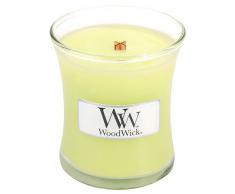 Woodwick 98114 Candela Mini Citronella, Cera, Giallo Chiaro, 7x8 cm