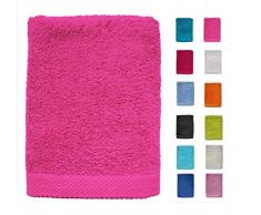 DHestia - Set di Asciugamani da Bagno e Doccia, in Cotone 100%, 500 g/m², Colori e Misure Grandi, 30 x 50 cm, 3 Pezzi, 30 x 50 cm