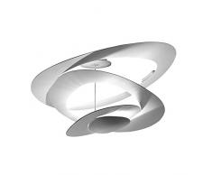 Artemide Pirce Mini Lampada da Soffitto, LED, 44 watts, 2700Â°K, Bianco