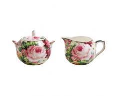Maxwell & Williams s311225Â Zuccheriera e Lattiera Set, Porcellana, Multicolore, 10.2Â x 14.8Â x 23.2Â cm, 2Â unitÃ 