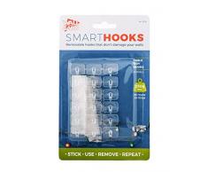 Wall Gard Appendiabiti da Parete Rimovibile, Decorazione Natalizia e luci di Fata, Ganci da Appendere, XS