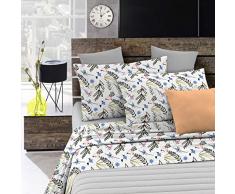 Italian Bed Linen Fantasy Completo Letto, Microfibra, Provenza, A Una Piazza e Mezza