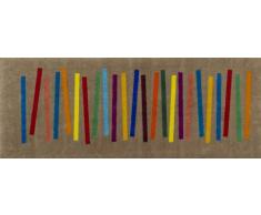Wash + Dry - Tappeto Mixed Stripes 80x200, Colorato